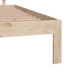 vidaXL Cadre de lit sans matelas 150x200 cm