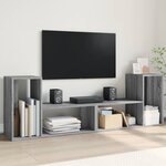 vidaXL Meubles TV 2 Pièces sonoma gris 75x30x50 cm bois d'ingénierie