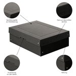 Purebox Black A4 100mm - Noir - X 5 - Falken