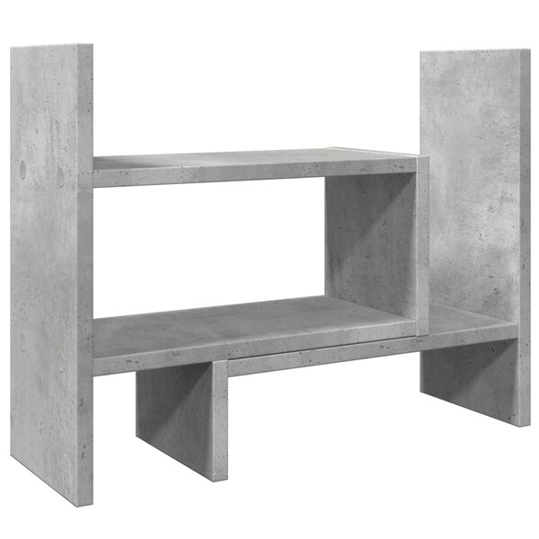 Organisateur armoire de bureau 38 5 x 17 x 39 cm bois ingénierie Concrete gris 02_0043560