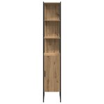 vidaXL Ensemble de meubles de salle de bain 3 pièces en chêne artisanal en bois d'ingénierie