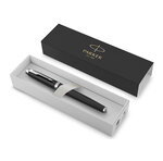 PARKER IM ESSENTIEL Stylo plume  Noir Mat  Plume moyenne  encre bleue  Coffret cadeau