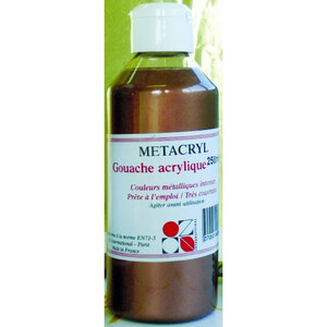 Gouache Métacryl Cuivre 250 ml