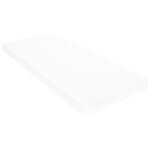 vidaXL Matelas 120 x 200 cm 7 zones Mousse PU 10 cm H2 H3