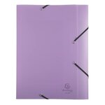 Boite De Classement Exabox Dos 40mm Polypropylène 7/10e Chromaline Pastel - A4 - Couleurs Assorties - X 8 - Exacompta