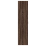 vidaXL Buffet haut chêne marron 50x42 5x185 cm bois d'ingénierie