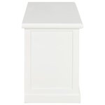 vidaXL Meuble TV Blanc 90x30x40 cm Bois