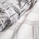Parure de lit housse de couette 220 x 240 + 2 taies d oreiller 63 x 63