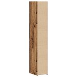 vidaXL Meuble vieux bois 30x42.5x185 cm Bois d'ingénierie