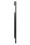 Pied latéral à sceller gris anthracite mat sablé ren 0206ms
