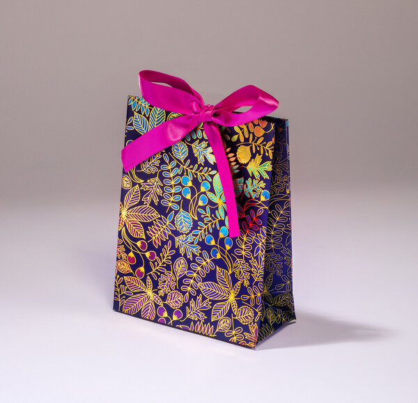 Sac cadeau folia pml 14 x h 18 feuilles