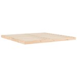 vidaXL Cadre de lit sans matelas 200x200 cm bois massif de pin