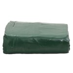 vidaXL Bâche vert 1x2 5 m 650 g/m²
