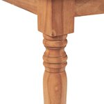 vidaXL Table basse Batavia Teck 90x50x45 cm