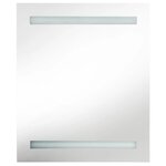 vidaXL Armoire de salle de bain à miroir LED 50x13 5x60 cm