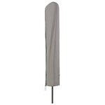 Madison Housse pour parasol sur pied 165x25 cm Gris