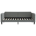 vidaXL Lit de jour avec gigogne et tiroirs sans matelas 80x200 cm