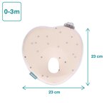 Babymoov appuie-tête ergonomique pour bébé lovenest original rose