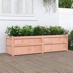 vidaXL Jardinière 180x50x50 cm bois massif de douglas