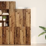 vidaXL Buffet en Bois Ancien 40x42 5x185 cm Bois reconstitué