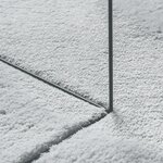 vidaXL Tapis Gris 120x170 cm Polyester Antidérapant