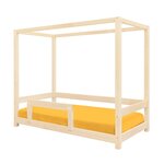 Lit cabane enfant BUNKY 90 x 200 blanc