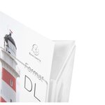 Porte-visuel Tryptique Dl - Cristal - X 10 - Exacompta