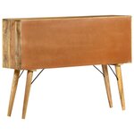 vidaXL Buffet 110x30x82 cm Bois de manguier massif