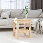vidaXL Table basse 35x35x40 cm Bois massif de pin