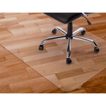 Q-connect tapis sol - Protection superficie PVC - 90x120cm - Transparent