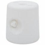 vidaXL Poids de tonnelle 4 Pièces PE Blanc