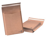 Lot de 50 Pochettes kraft brun  à bulles d'air papier-Soufflets 60 mm-150*250 mm-Lacouronne e.pack