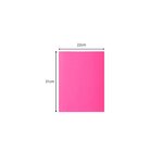 Paquet De 100 Sous-chemises Rock''s 80 - 22x31cm - Rose - Exacompta