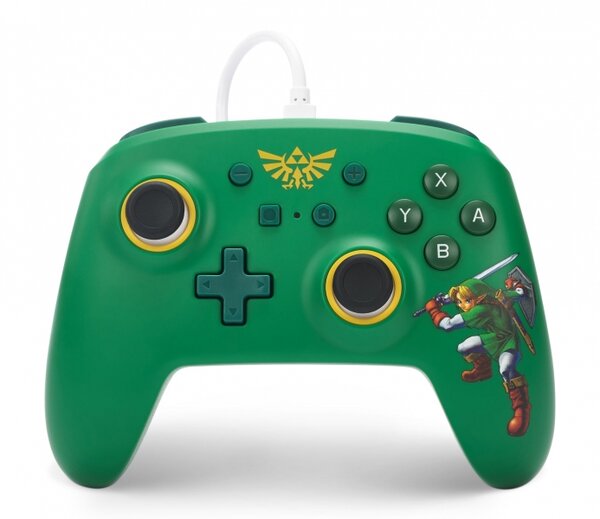 Manette filaire PowerA pour Nintendo Switch - Hyrule Defender