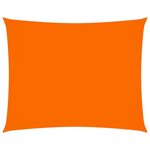 135700 vidaXL Sunshade Sail Oxford Fabric Rectangular 2 5x3 m Orange