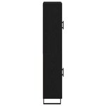 Armoires vidaXL 2 Pièces Chêne noir 69 5x34x180 cm Bois d'ingénierie