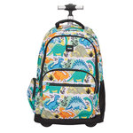 Sac à dos à roulettes et 6 fermetures éclair (25 L) série spéciale Dinos
