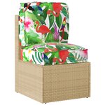 vidaXL Ensemble de coussins palette 2 pièces Multicolore en tissu Oxford
