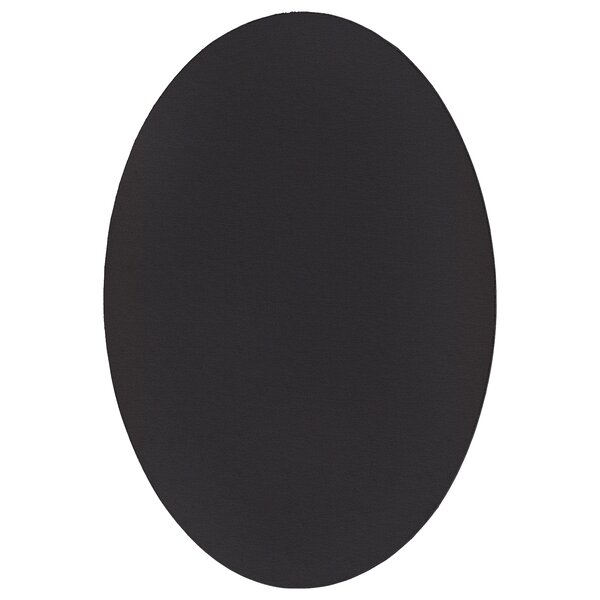 vidaXL Tapis "HUARTE" Noir 140x200 cm Ovale