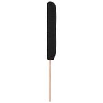 Tête de lit LED vidaXL avec boutons capitonnés noire 100 cm en tissu