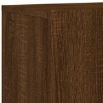vidaXL Meubles TV muraux 2 Pièces chêne marron 60x30x41 cm