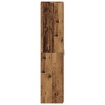 vidaXL Highboard en vieux bois 40x42.5x185 cm en bois reconstitué