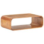 vidaXL Table basse 90x50x30 cm Bois d'acacia massif