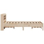 vidaXL Cadre de lit sans matelas 90x200 cm bois de pin massif