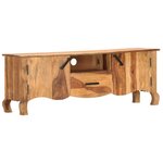 vidaXL Meuble TV 115x30x42 cm Bois solide