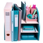 Organiseur De Bureau The Organizer Skandi - Bleu Pacifique/nude - Exacompta
