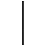 vidaXL Tête de lit métal noir 160 cm
