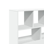 vidaXL Bibliothèque/Séparateur de pièce blanc 100x33x94 5 cm