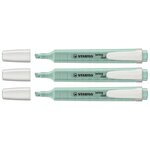 Surligneur Swing Cool Pastel Edition -Touche de Turquoise x 3 STABILO