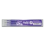 Set de 3 Recharges FriXion Ball Clicker Pointe Fine Violet PILOT